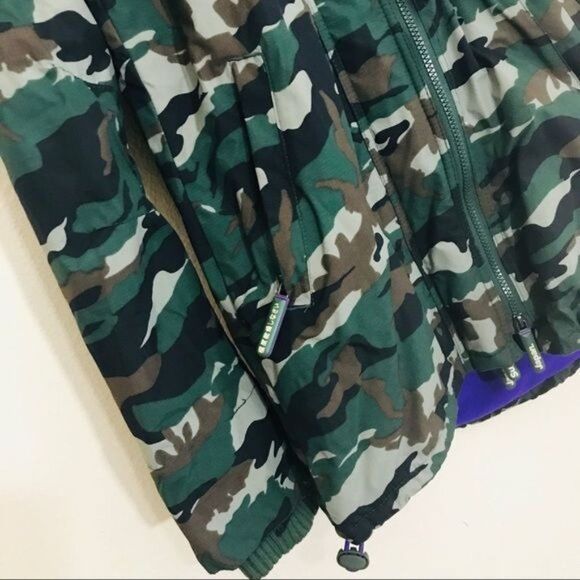 SUPERDRY Camo Print Faux Fur Professional The Parka Hooded Jacket Size XS - Picture 13 of 15